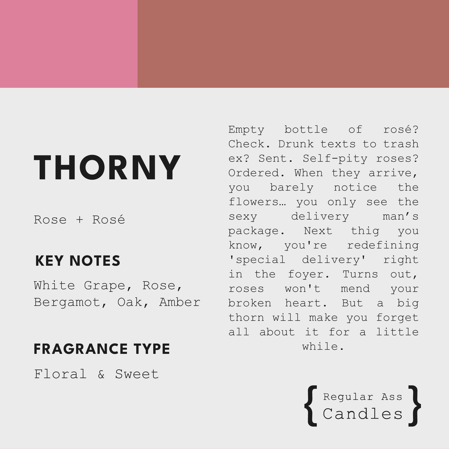 THORNY Candle