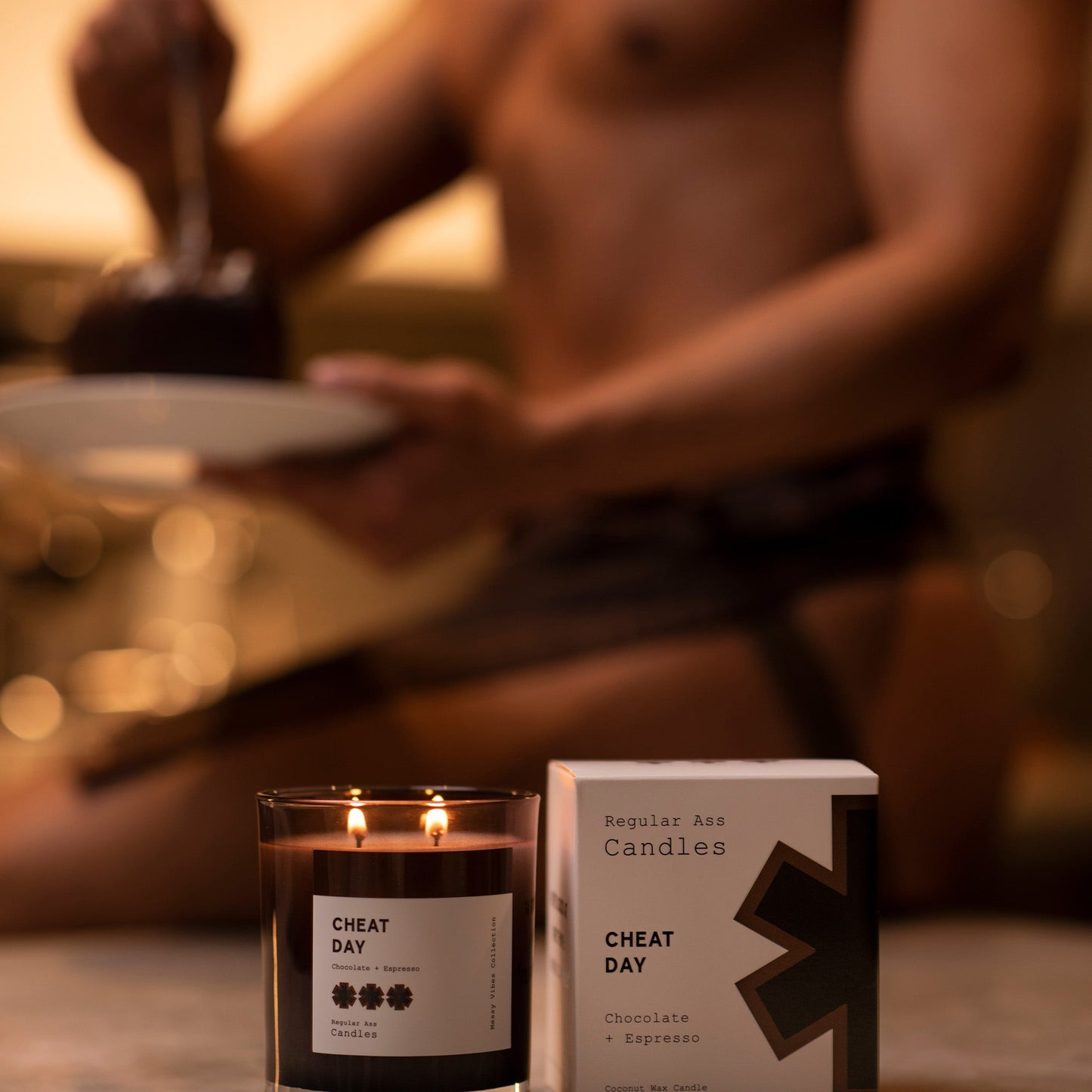 WAKE UP CALL Candle